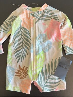 NWT 3M Hurley Swim Romper